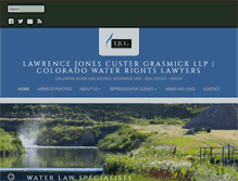 Tablet Screenshot of ljcglaw.com